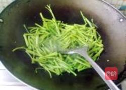 蒜蓉通菜梗的做法图解4