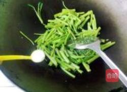 蒜蓉通菜梗的做法图解5