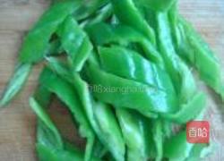 青椒炒牛筋的做法图解2