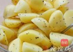 黑椒橄榄油烤小土豆的做法图解4