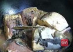 红烧草鱼段的做法图解6