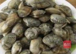 香辣花蛤的做法图解1