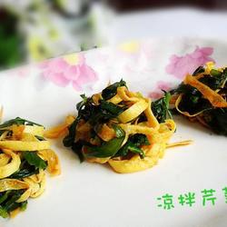 凉拌芹菜叶的做法[图]