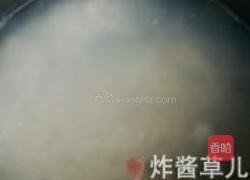 海苔蛋花粥的做法图解2