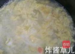 海苔蛋花粥的做法图解5