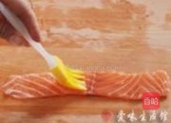 烤三文鱼卷的做法图解4