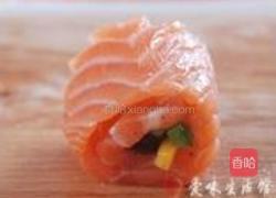 烤三文鱼卷的做法图解5