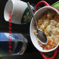培根奶酪焗饭的做法[图]