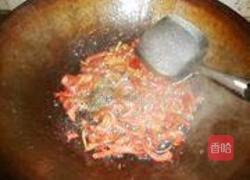 青红椒爆鸭肠的做法图解4