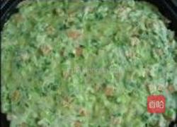 苦瓜杂锦饼的做法图解3