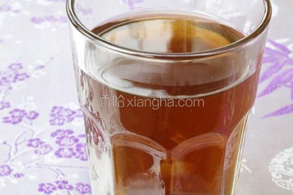 乌梅姜糖茶