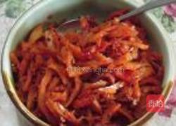 炝拌明太鱼干的做法图解6