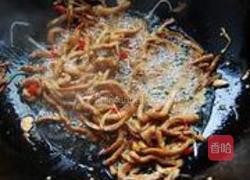 青椒炒肉丝的做法图解4