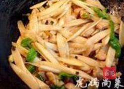 白芦笋炒鸡丁的做法图解8