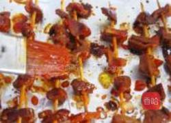 蒜香烤鸡胗的做法图解4