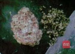 圆白菜香菇肉卷的做法图解2