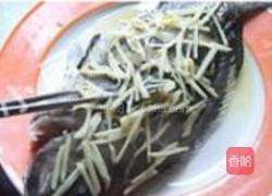 清蒸黑毛鱼的做法图解6