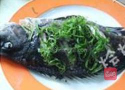 清蒸黑毛鱼的做法图解7