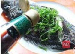 清蒸黑毛鱼的做法图解8