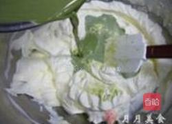 抹茶椰浆慕斯蛋糕的做法图解26