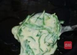 木耳菜煎饼的做法图解7