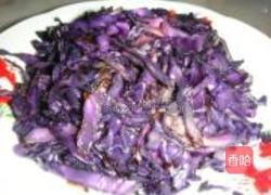 姜丝紫甘蓝的做法图解6