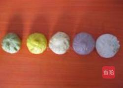 彩虹包子的做法图解6