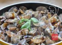 葱香花蛤的做法图解5