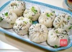 鲜虾菜心生煎包的做法图解20