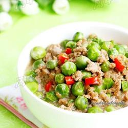 肉末豌豆的做法[图]