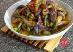 茄子炒豆角的做法图解7