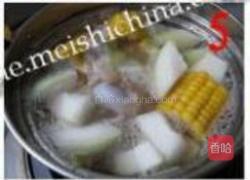 冬瓜大骨玉米煲的做法图解5