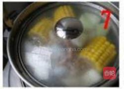 冬瓜大骨玉米煲的做法图解7