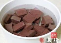 窝蛋血旺的做法图解1