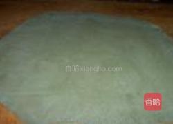 抹茶双色奶香馒头的做法图解8