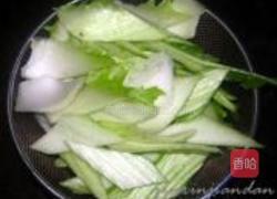 白菜豆干炒腊肉的做法图解8