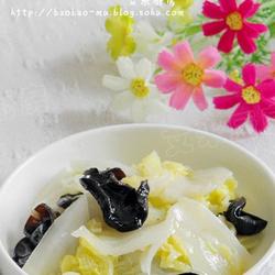东北家常黑白菜的做法[图]