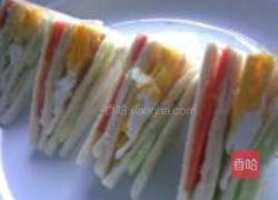 三明治的做法图解2