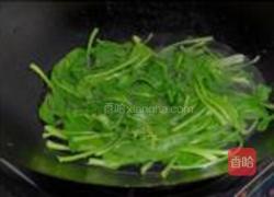 凉拌粉丝菠菜的做法图解5