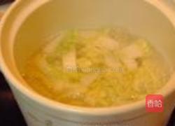 白菜豆腐汤的做法图解9