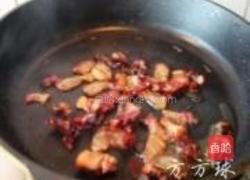 毛豆腊肉炒豆干的做法图解4