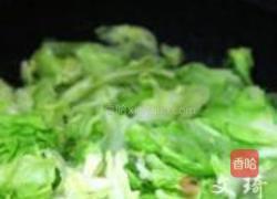 蚝油手撕包菜的做法图解2