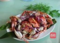梭子蟹蒸粉丝的做法图解8