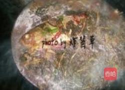 野菜干炖鲫鱼的做法图解7