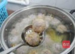 心里美丸子的做法图解7