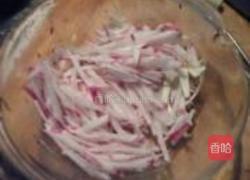 糖醋萝卜丝的做法图解3