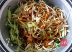 银芽拌豆皮的做法图解7