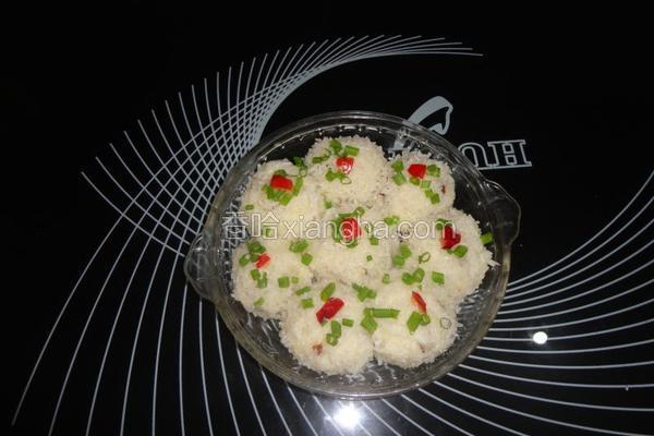 腊味水晶丸子