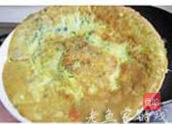 河虾韭菜蛋饼的做法图解12