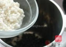黑豆糯米豆浆的做法图解3